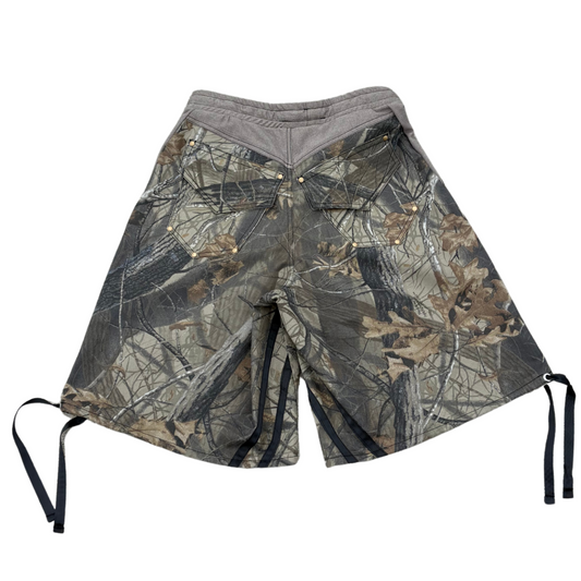 CAMO DOUBLE KNEE SHORTS