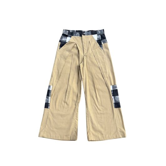 'UNION" PLEATED PANTS