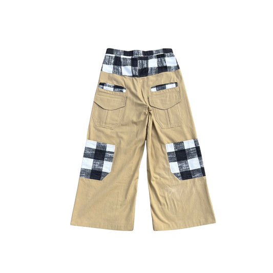 'UNION" PLEATED PANTS