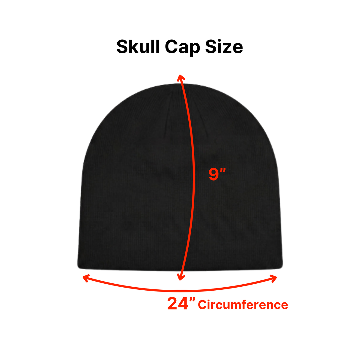 Skull cap fit reference