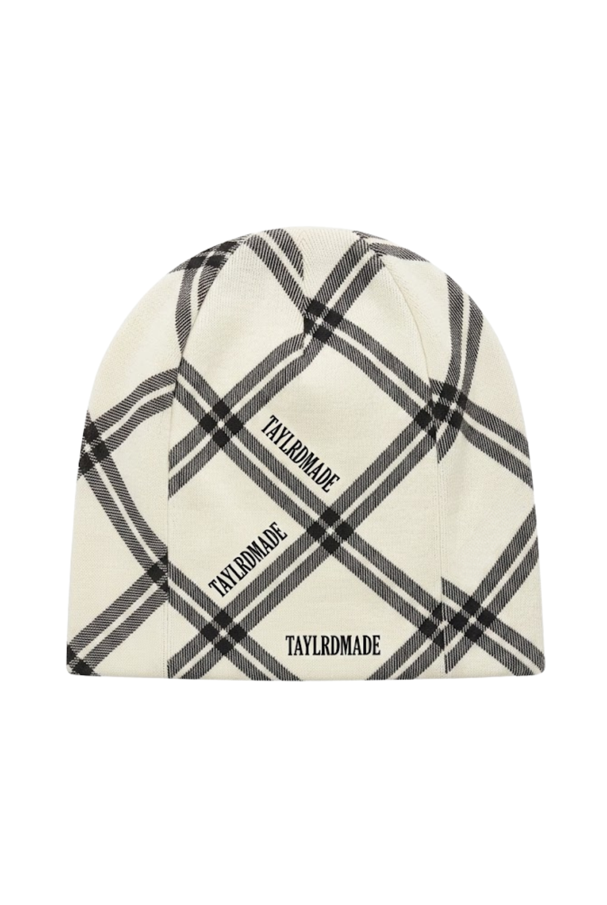 BIAS PLAID BEANIE